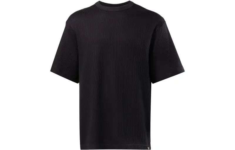 Reebok Classic Ribbed T Shirt Unisex Black