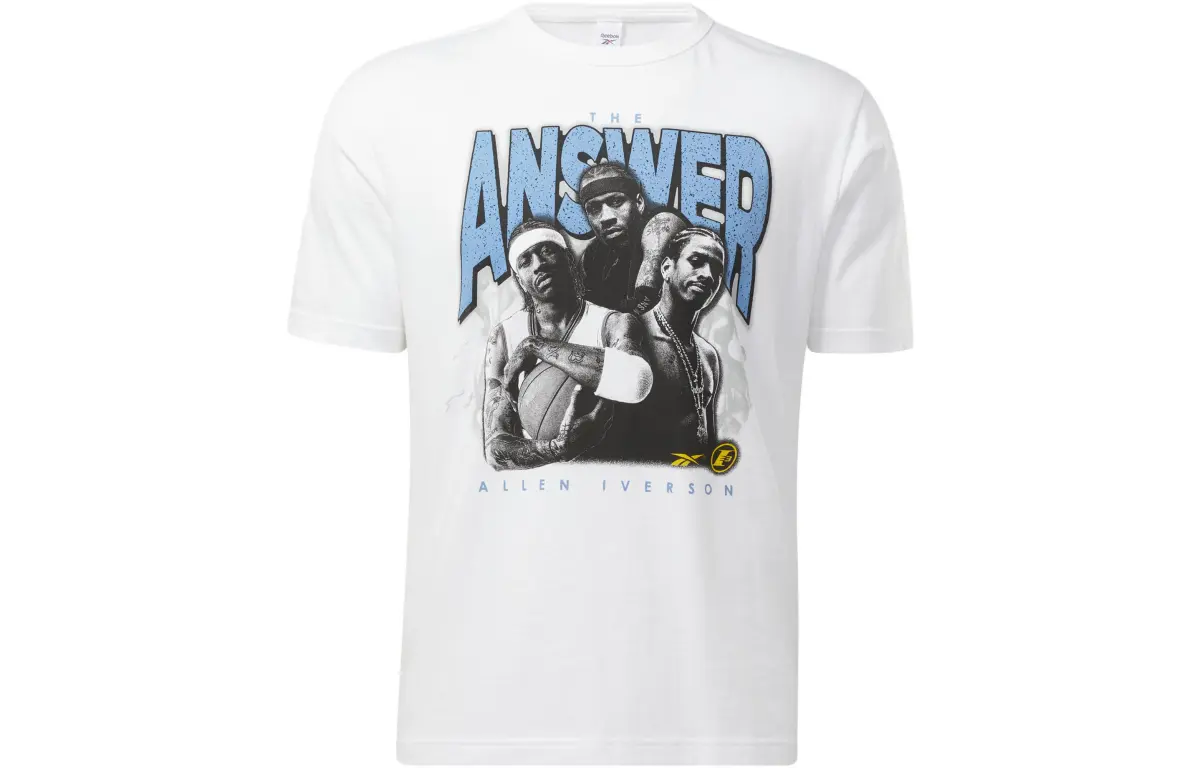 Reebok BB IVERSON TRIO T Shirt Men's White