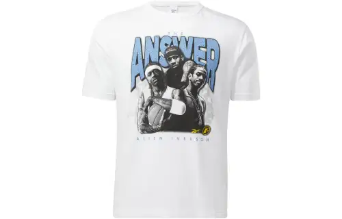 Reebok BB IVERSON TRIO T Shirt Men's White