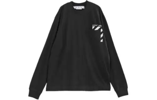 OFF WHITE T Shirt, Loose Fit Men's Black