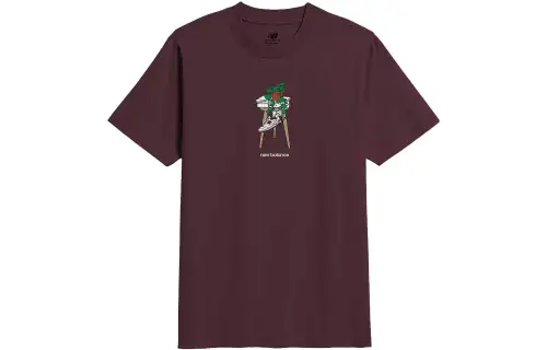 New Balance 550 Houseplant Graphic T Shirt T Shirt Men's Brown Red