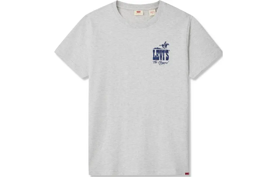Levi's T Shirt Men's Light Gray