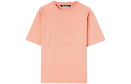 Palm Angels monogram-embroidered cotton T-shirt