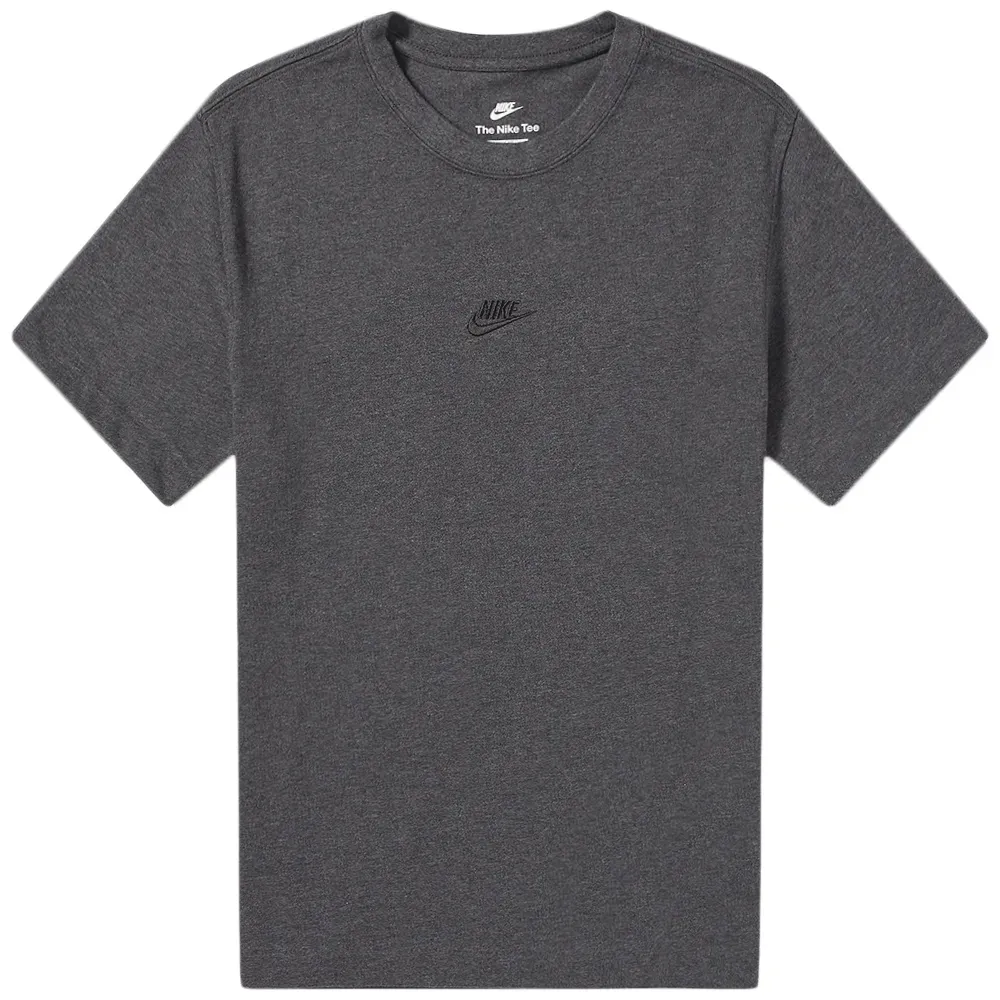 Nike T-Shirts Men's Gray Crew Neck Moderate