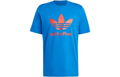 Adidas Originals T Shirt Japan Version Unisex Blue