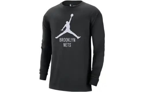 Jordan Brooklyn Nets Essential Men's Jordan Nba Long Sleeve T Shirt