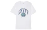 Levis T Shirts Men's White Crew Neck Moderate Straight Fit