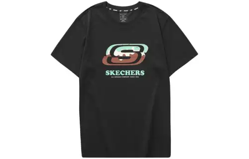 Skechers Ice Cream Collection T Shirt Unisex Carbon Black
