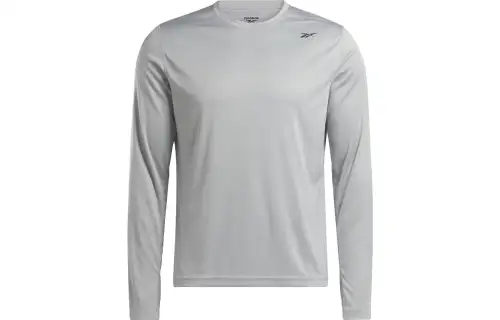Reebok Training Long Sleeve Tech T Shirt Men's Gray