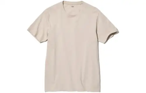 UNIQLO SS23 T Shirt Unisex Beige