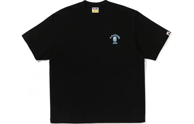 Bape College One Point Relaxed Fit Tee