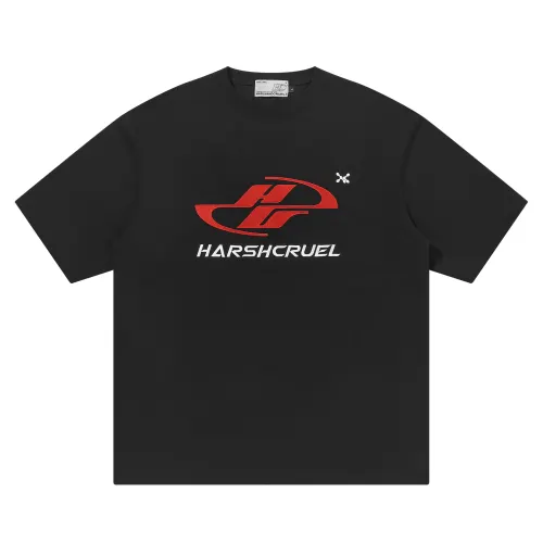 HARSH AND CRUEL T Shirts Unisex Crew Neck Moderate Straight Fit