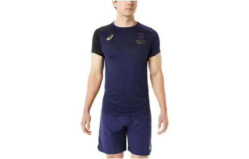 Asics T Shirt Men's Marine Blue