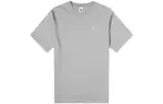 Nike T Shirts Men's Gray Crew Neck Moderate Straight Fit