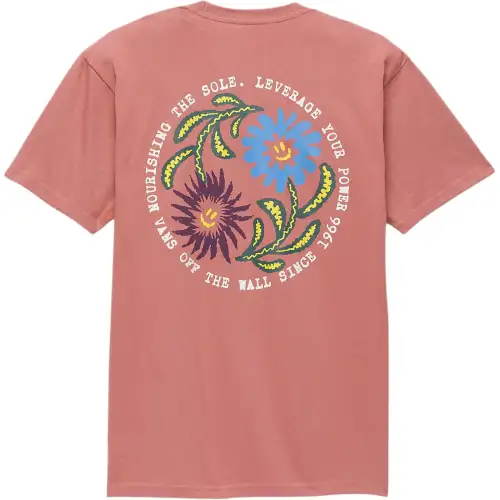Vans Dual Bloom T Shirt T Shirt Men's Withered Rose