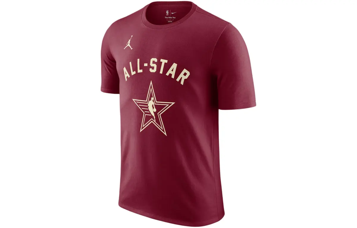 Jordan T Shirt Unisex Dark Team Red