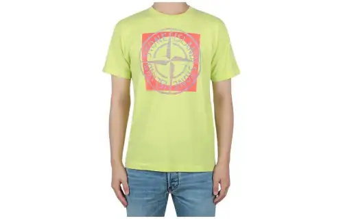 STONE ISLAND T Shirt Men's Yellow