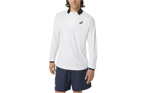 ASICS T Shirts Men's White Moderate Straight Fit