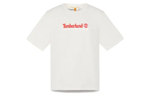 Timberland T Shirt Men's Vintage White