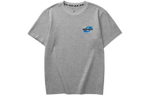 Skechers T Shirt Unisex Medium Heather Gray