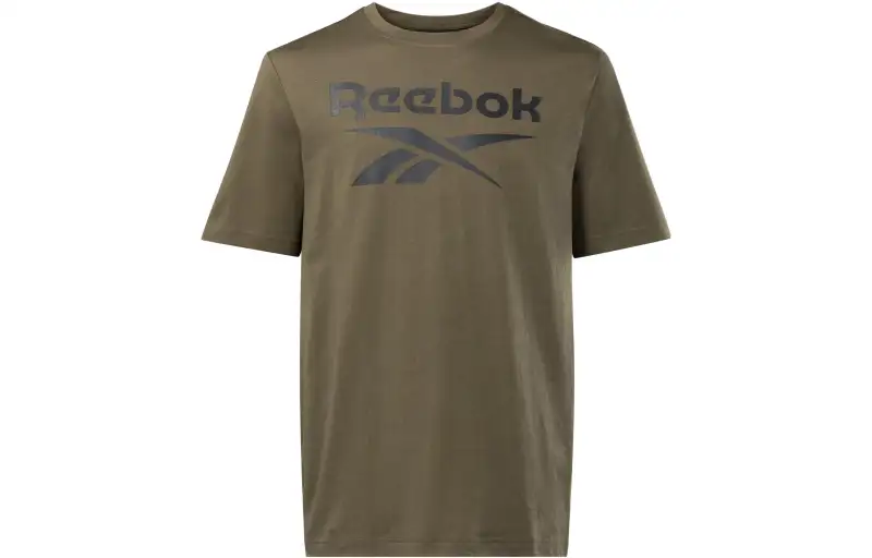 Reebok Identity T Shirt Men's Army Green