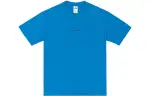 Nike T Shirts Men's Blue Crew Neck Moderate Straight Fit