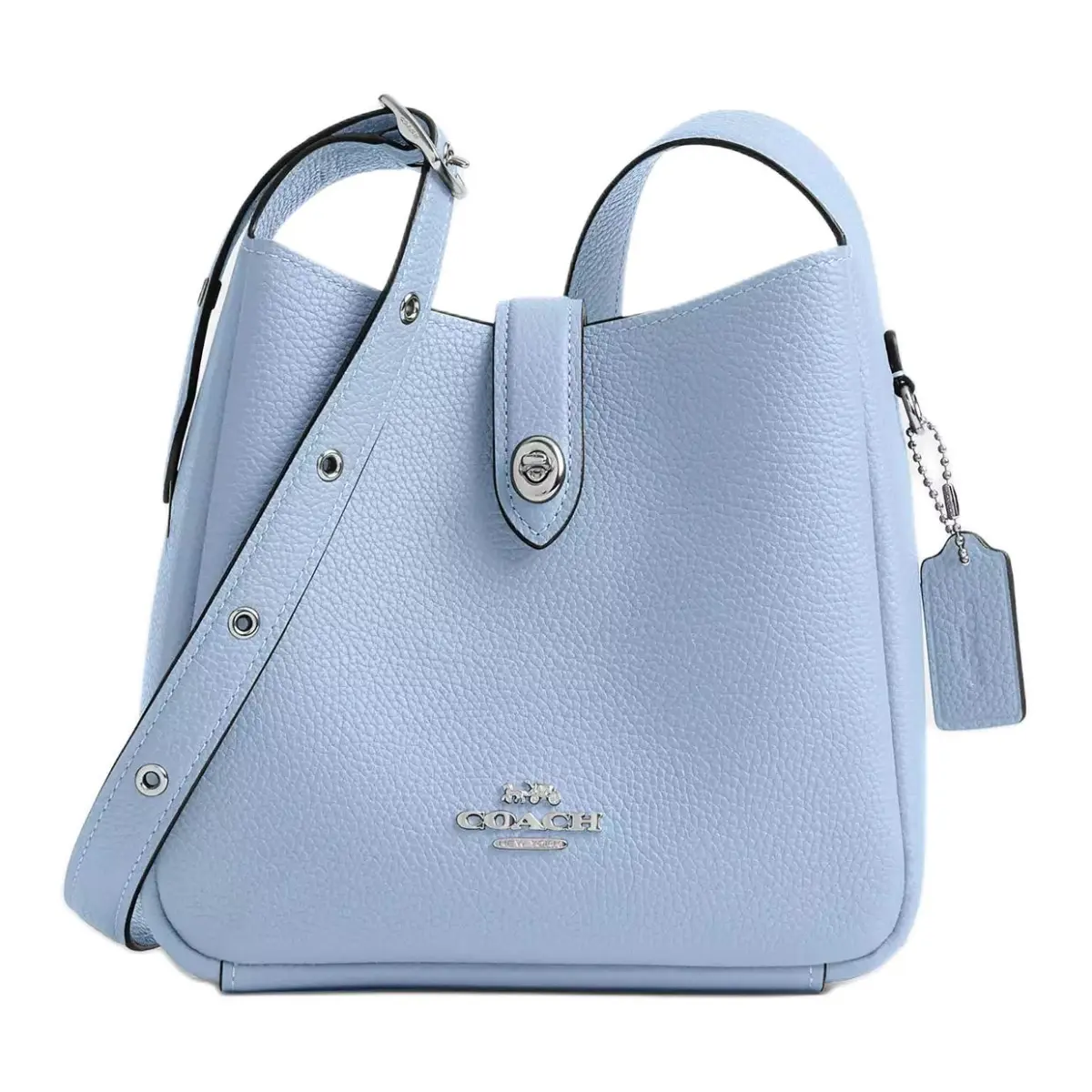 COACH Leather Crossbody Bags Small Women's Blue