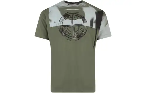 STONE ISLAND T Shirt Men's Green