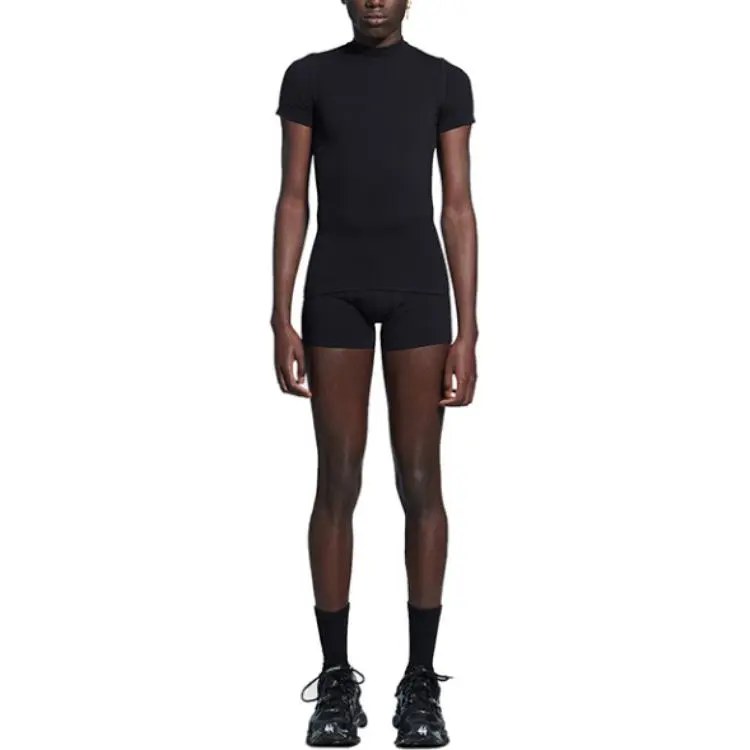 Balenciaga T Shirt Regular Fit Men's Black