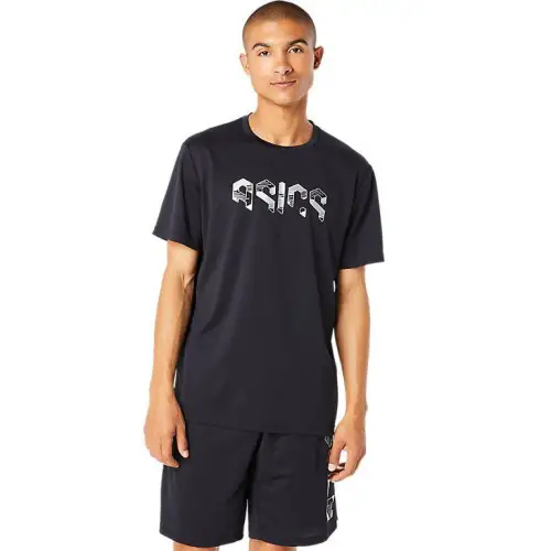 Asics T Shirt Men's Performance Black X Silver