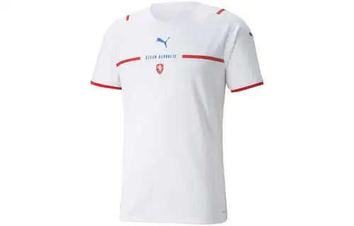PUMA FIT T Shirts Men's White Crew Neck Moderate Other