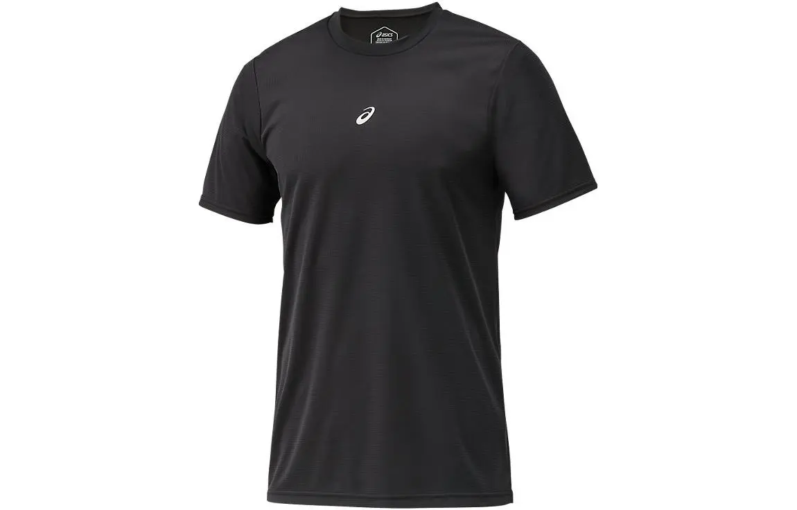 ASICS NEOREVIVE T-Shirts Men's Black Crew Neck Moderate