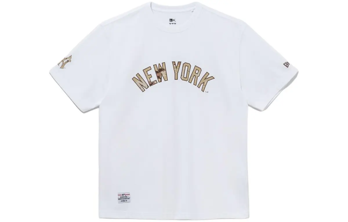 New Era SS24 T Shirt Unisex White