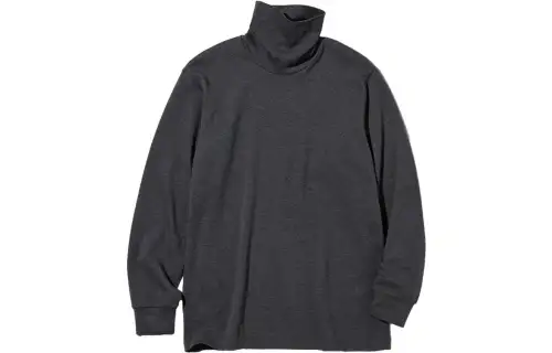 UNIQLO T Shirts Unisex Asphalt Gray Moderate