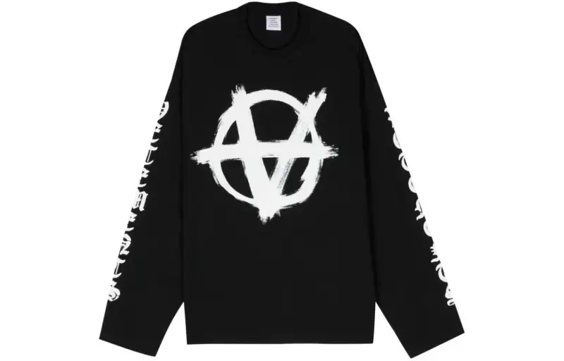 Vetements SS24 T Shirt Men's Black