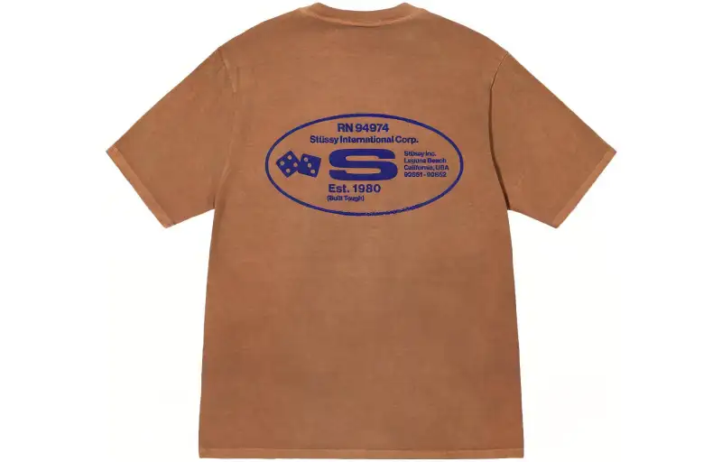 Stussy Thick Pigment Dyed Tee