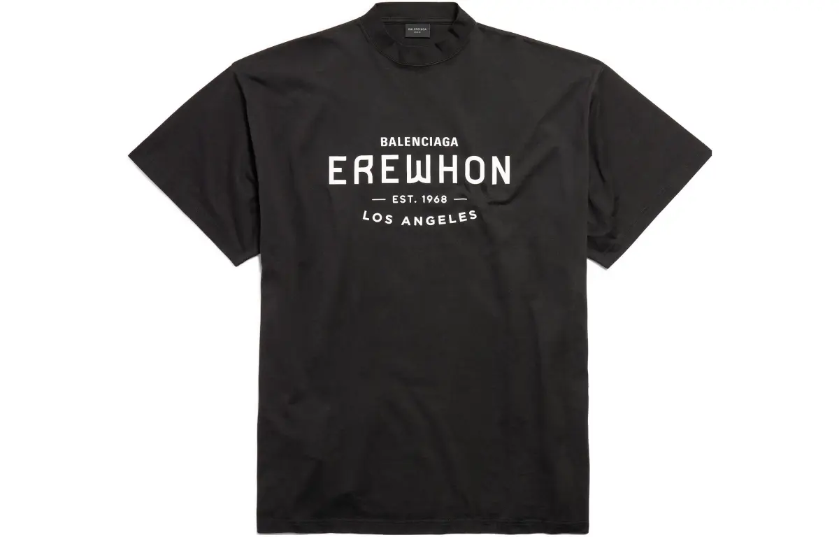 Balenciaga X Erewhon Los Angeles T Shirt Oversized