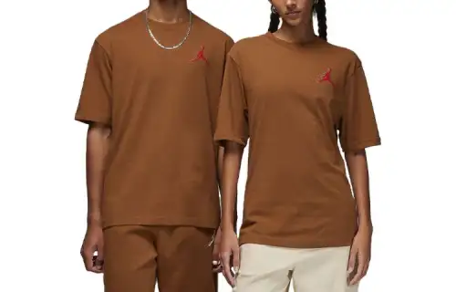Jordan Essentials Holiday T Shirt Unisex Brown