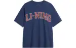 Li Ning Sports Life Collection T Shirt Unisex Dark Ship Blue