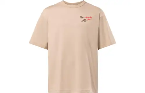 Reebok T Shirt Unisex Light Umber
