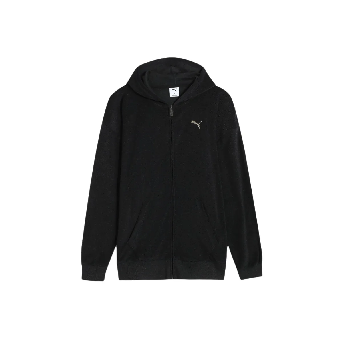PUMA Jackets Unisex Black Hooded Moderate Other