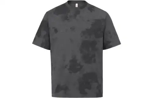 Reebok T Shirts Men's Gray Crew Neck Moderate Straight Fit