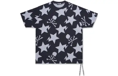 A BATHING APE X Mastermind JAPAN T Shirts Unisex Black Crew Neck Moderate Straight Fit