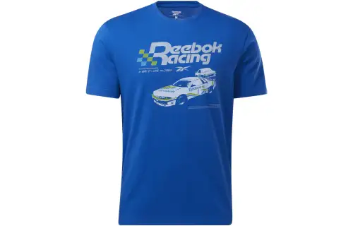 Reebok GS REEBOK RACING T Shirt Men's Blue