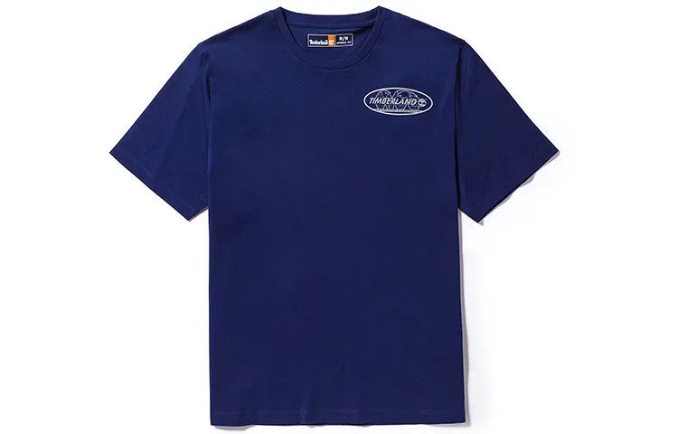 Timberland T Shirt Unisex Sea Blue Canvas