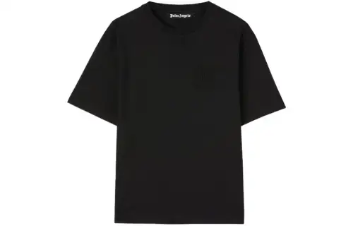 Palm Angels logo-embroidered T-shirt
