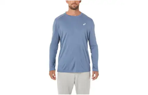 Asics Long Sleeve Core Top T Shirt Men's Blue
