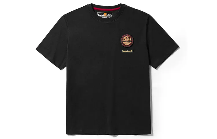 Timberland Set in Sleeve T Shirt Unisex Black