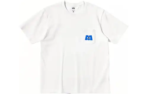UNIQLO UT T Shirts Unisex White Crew Neck Moderate