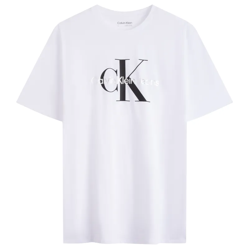 Calvin Klein logo-print glitter-detail T-shirt